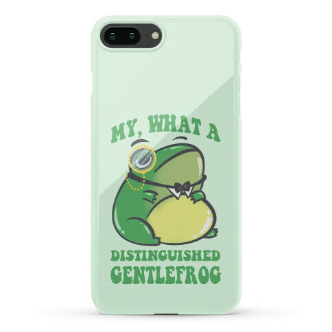 My, What A Distinguished Gentlefrog Phone Case