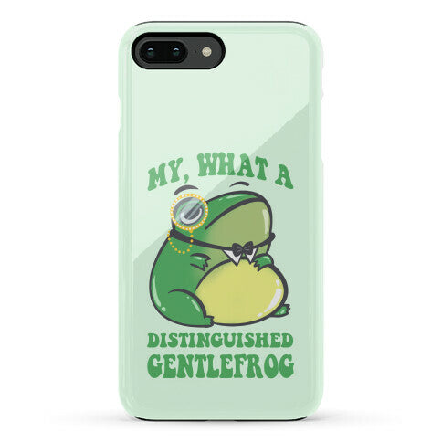 My, What A Distinguished Gentlefrog Phone Case