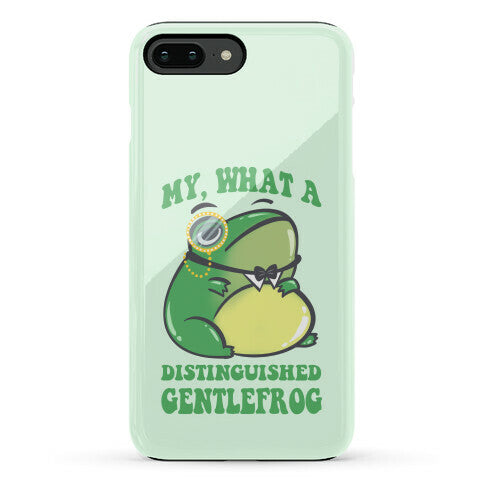 My, What A Distinguished Gentlefrog Phone Case