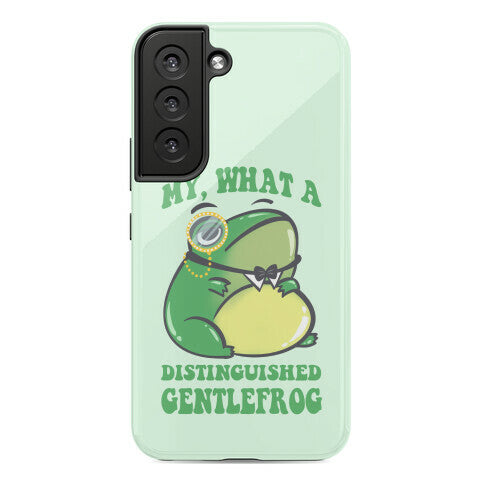 My, What A Distinguished Gentlefrog Phone Case