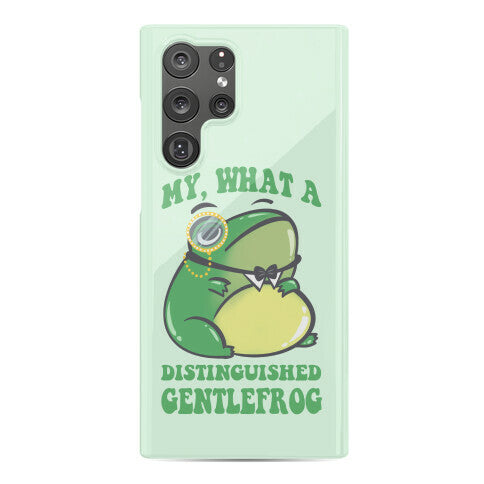 My, What A Distinguished Gentlefrog Phone Case