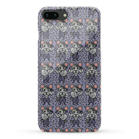 Muscle Mice Pattern Parody Phone Case