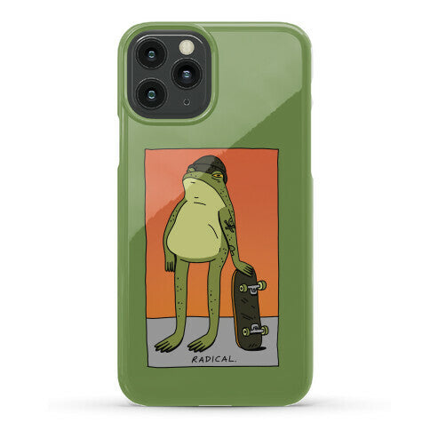 Radical Frog Skater Phone Case