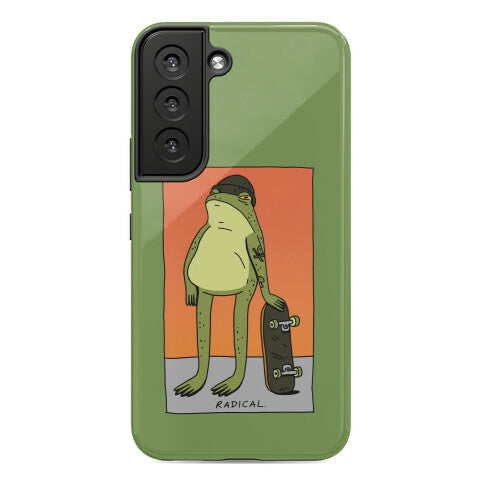 Radical Frog Skater Phone Case