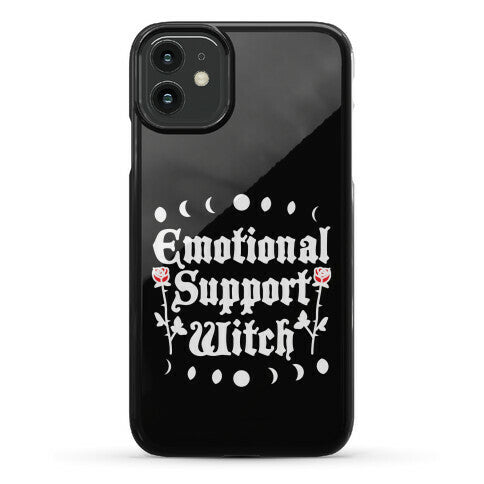 Emotional Support Witch Phone Case