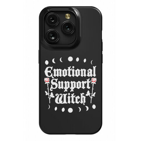 Emotional Support Witch Phone Case