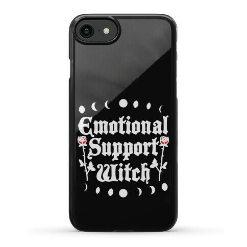 Emotional Support Witch Phone Case