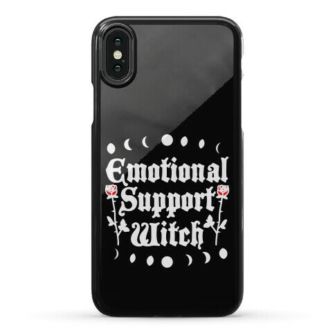 Emotional Support Witch Phone Case