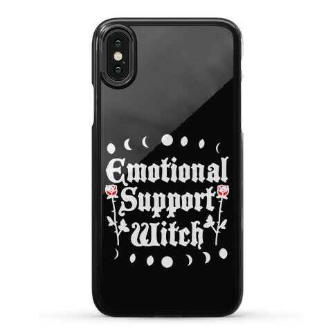 Emotional Support Witch Phone Case