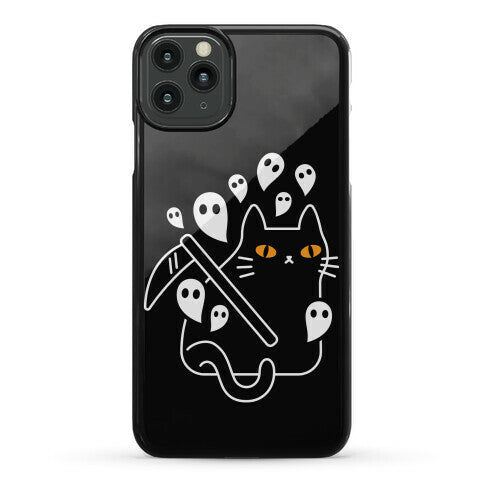 Nine Lives Reaper Cat Phone Case