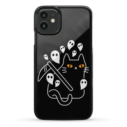 Nine Lives Reaper Cat Phone Case