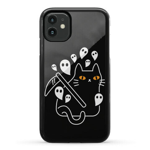 Nine Lives Reaper Cat Phone Case