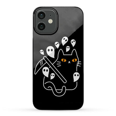 Nine Lives Reaper Cat Phone Case