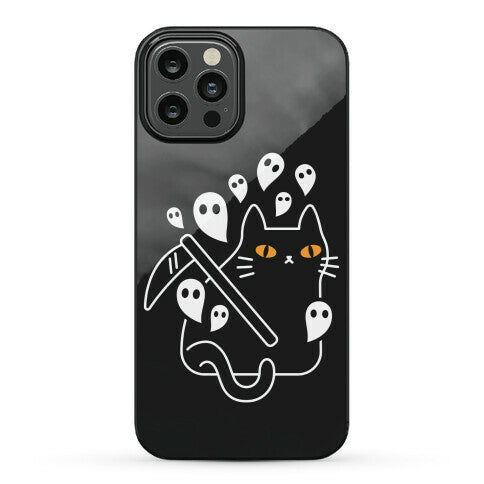 Nine Lives Reaper Cat Phone Case