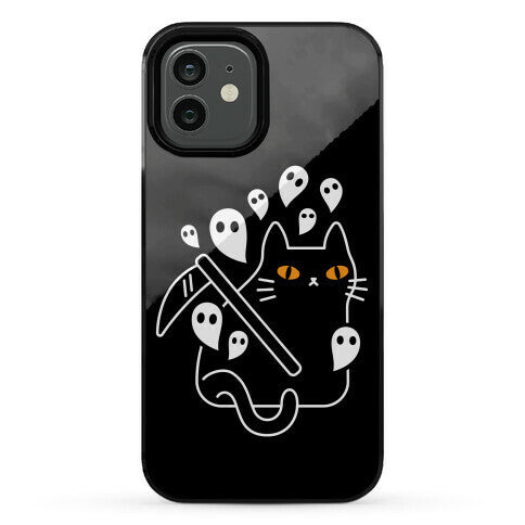 Nine Lives Reaper Cat Phone Case