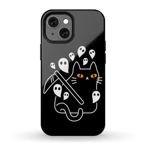 Nine Lives Reaper Cat Phone Case