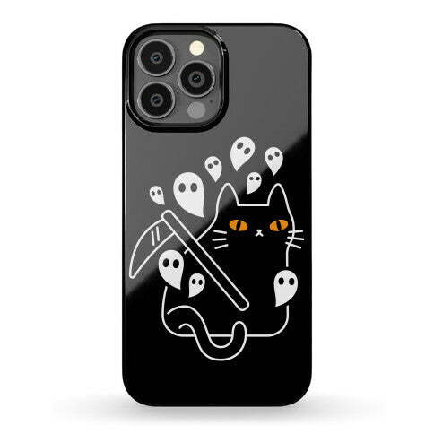 Nine Lives Reaper Cat Phone Case