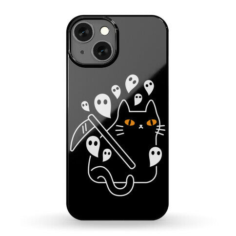 Nine Lives Reaper Cat Phone Case