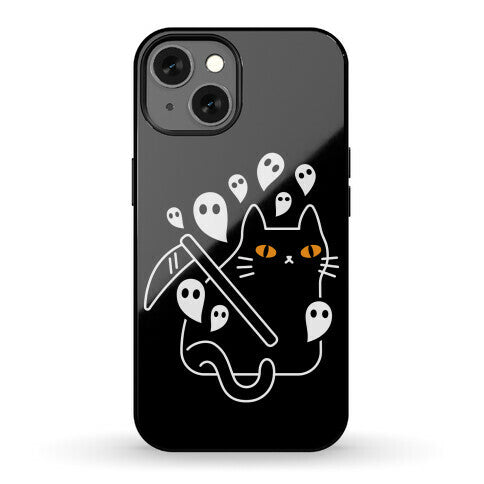 Nine Lives Reaper Cat Phone Case