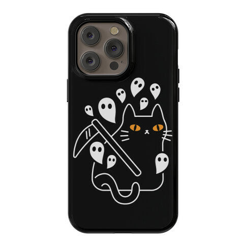 Nine Lives Reaper Cat Phone Case