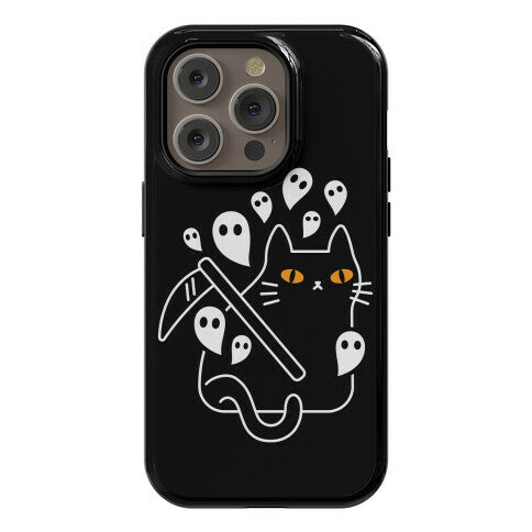 Nine Lives Reaper Cat Phone Case