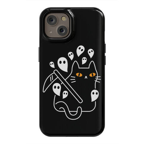 Nine Lives Reaper Cat Phone Case