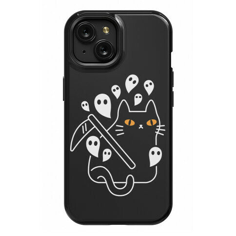 Nine Lives Reaper Cat Phone Case