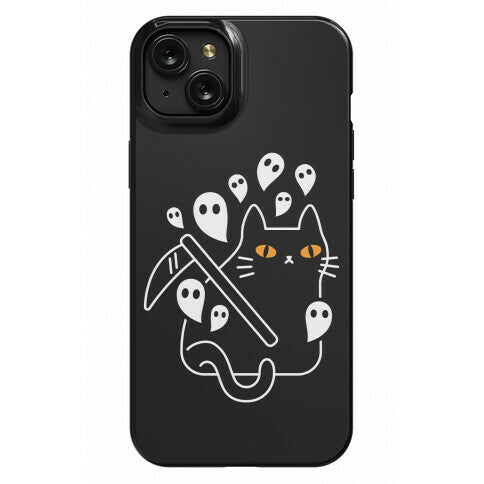 Nine Lives Reaper Cat Phone Case