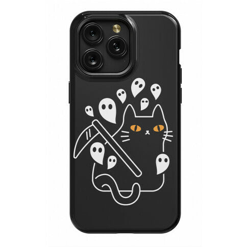 Nine Lives Reaper Cat Phone Case