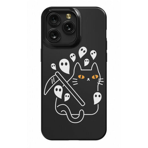 Nine Lives Reaper Cat Phone Case