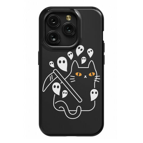 Nine Lives Reaper Cat Phone Case