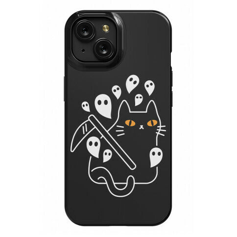 Nine Lives Reaper Cat Phone Case