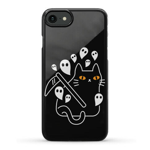 Nine Lives Reaper Cat Phone Case