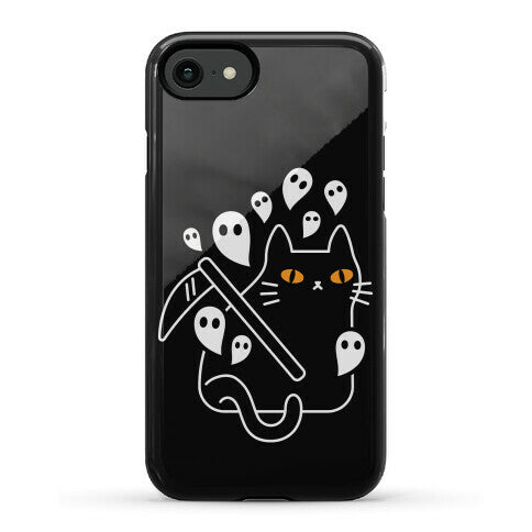 Nine Lives Reaper Cat Phone Case