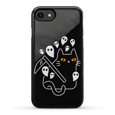 Nine Lives Reaper Cat Phone Case