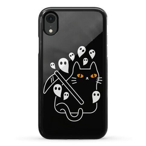 Nine Lives Reaper Cat Phone Case