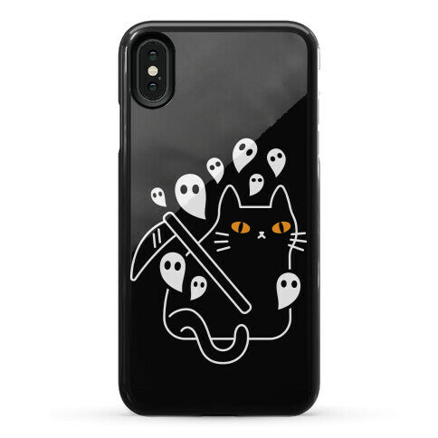 Nine Lives Reaper Cat Phone Case