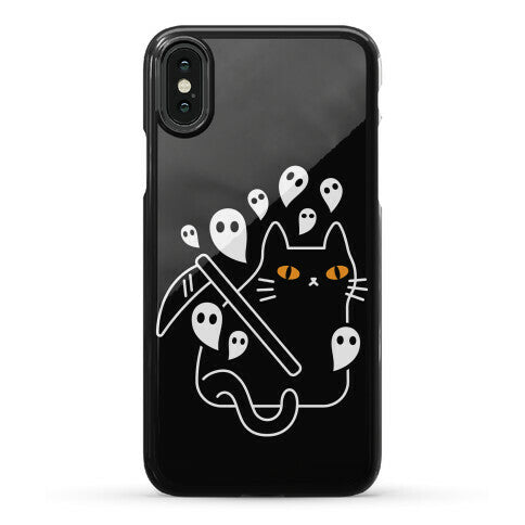 Nine Lives Reaper Cat Phone Case