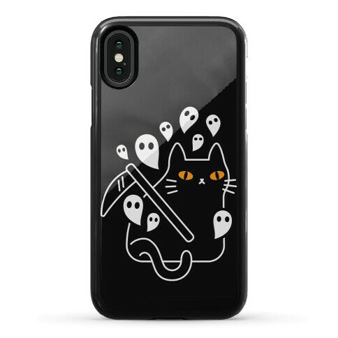 Nine Lives Reaper Cat Phone Case