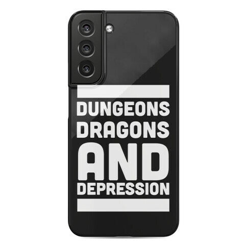 Dungeons, Dragons and Depression Phone Case