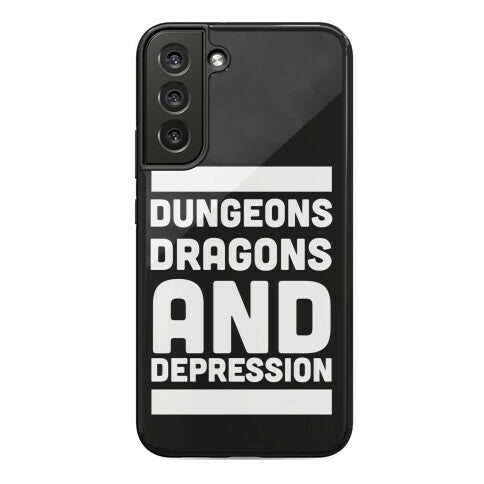 Dungeons, Dragons and Depression Phone Case