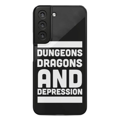 Dungeons, Dragons and Depression Phone Case