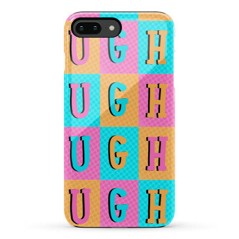 Ugh Pop Art Style Phone Case
