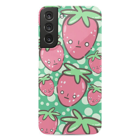 Indifferent Strawberries Phone Case