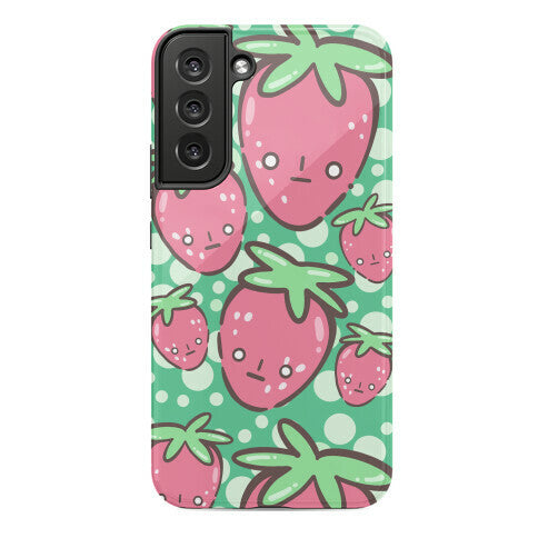 Indifferent Strawberries Phone Case
