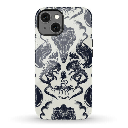 Alien Xenomorph Pattern Phone Case Phone Case