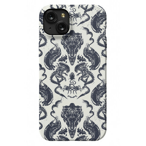 Alien Xenomorph Pattern Phone Case Phone Case