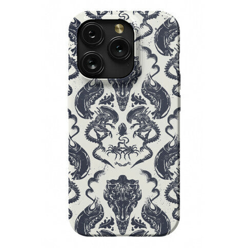 Alien Xenomorph Pattern Phone Case Phone Case