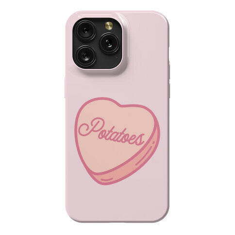 Potatoes Candy Heart Phone Case