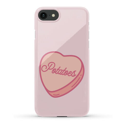 Potatoes Candy Heart Phone Case